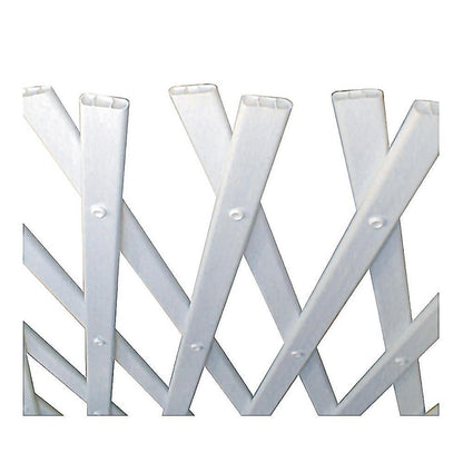 Trellis Plegable 1x2mt Blanco Pvc_3
