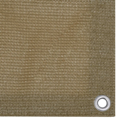 Vidaxl Toldo Para Balcón Hdpe Gris Taupe 120x400 Cm_1