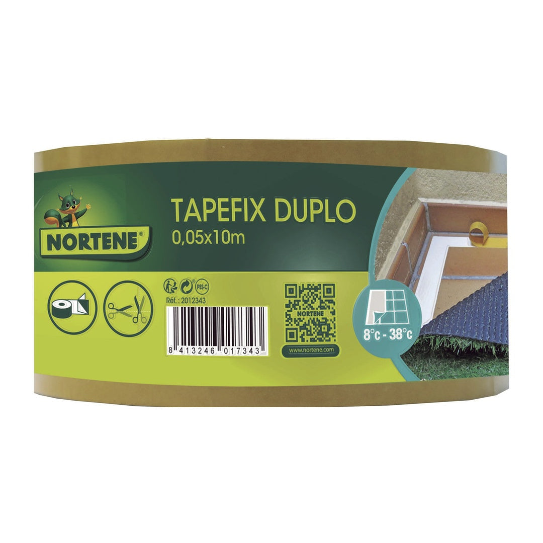 Cinta Adhesiva Doble Cara Para Cesped 0.5x10 M Nortene_0