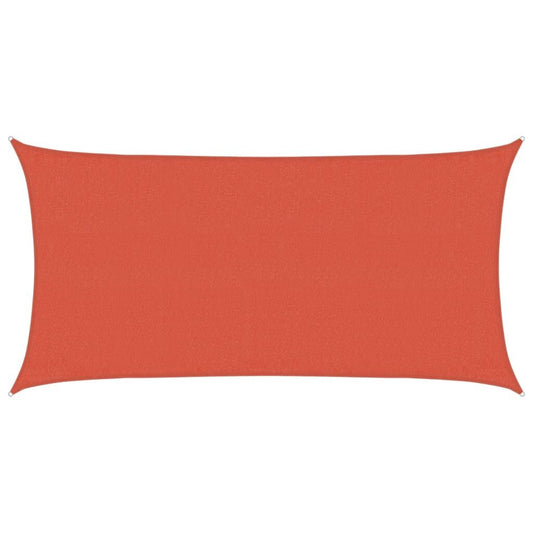 Vidaxl Toldo De Vela Hdpe Terracota 160 G/m² 3x6 M_0