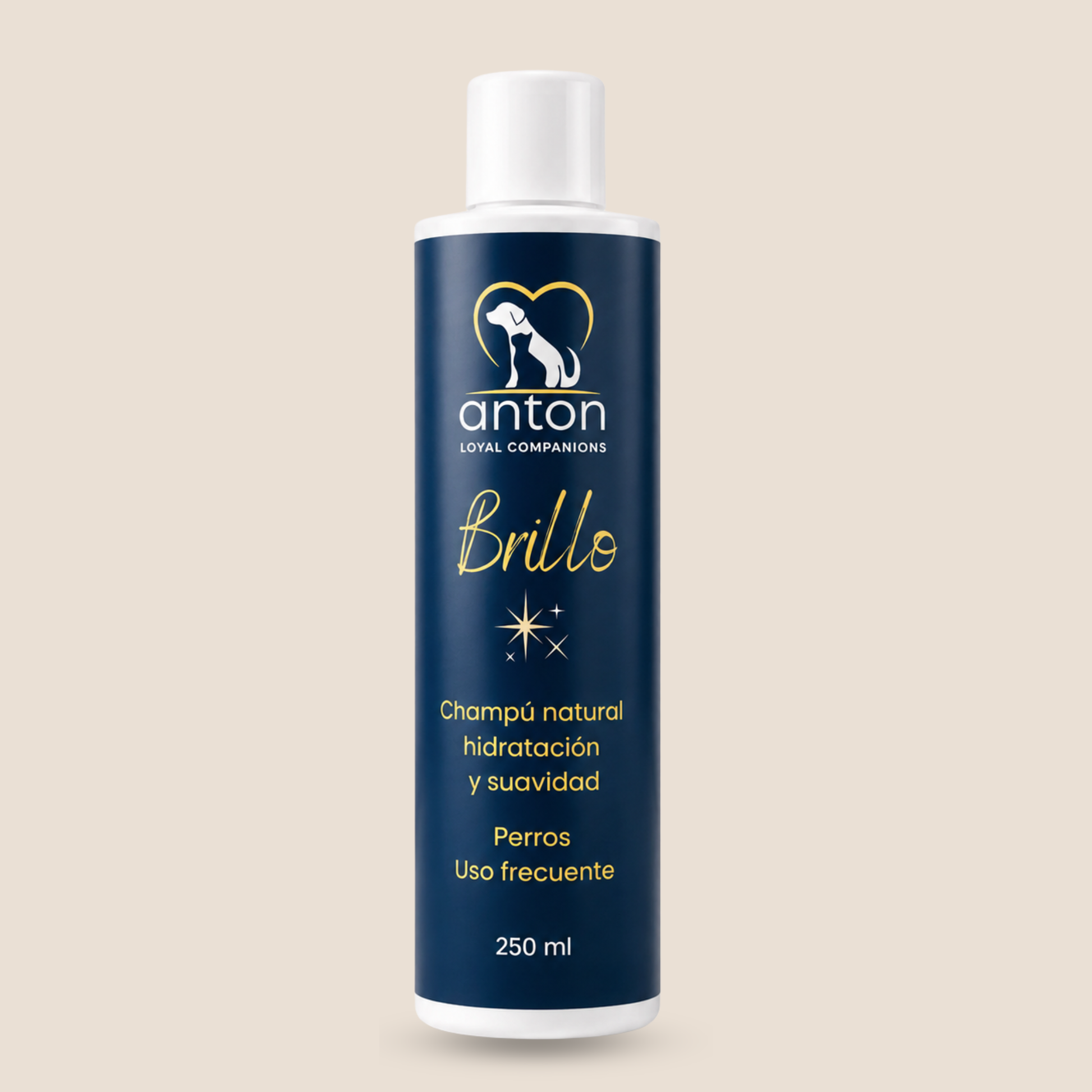 Champú natural para el cuidado del pelaje de perros – 250 ml_0