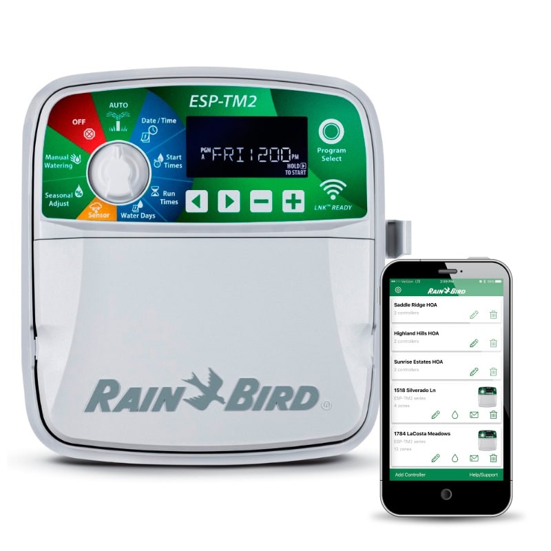 Programador De Riego Rain Bird Esp-tm2 Exterior - 12 Zonas_0