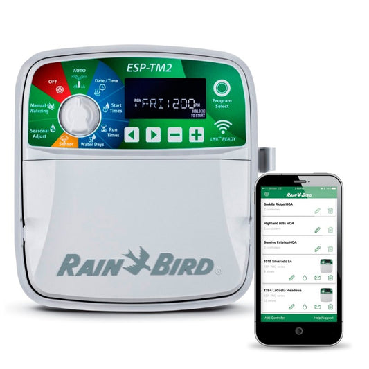 Programador De Riego Rain Bird Esp-tm2 Exterior - 12 Zonas_0