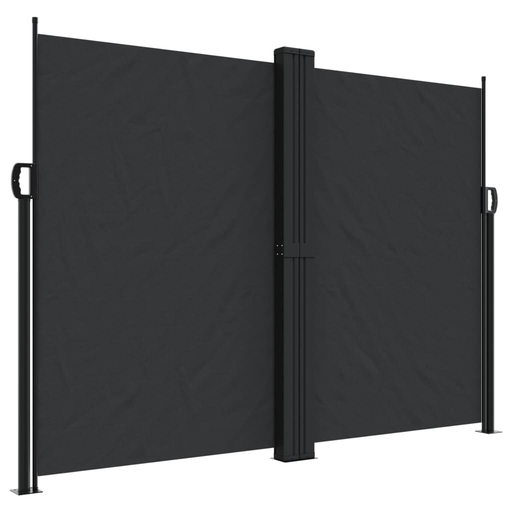 Vidaxl Toldo Lateral Retráctil Negro 180x1200 Cm_0