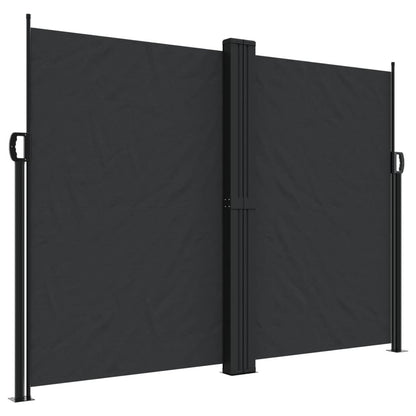 Vidaxl Toldo Lateral Retráctil Negro 180x1200 Cm_0