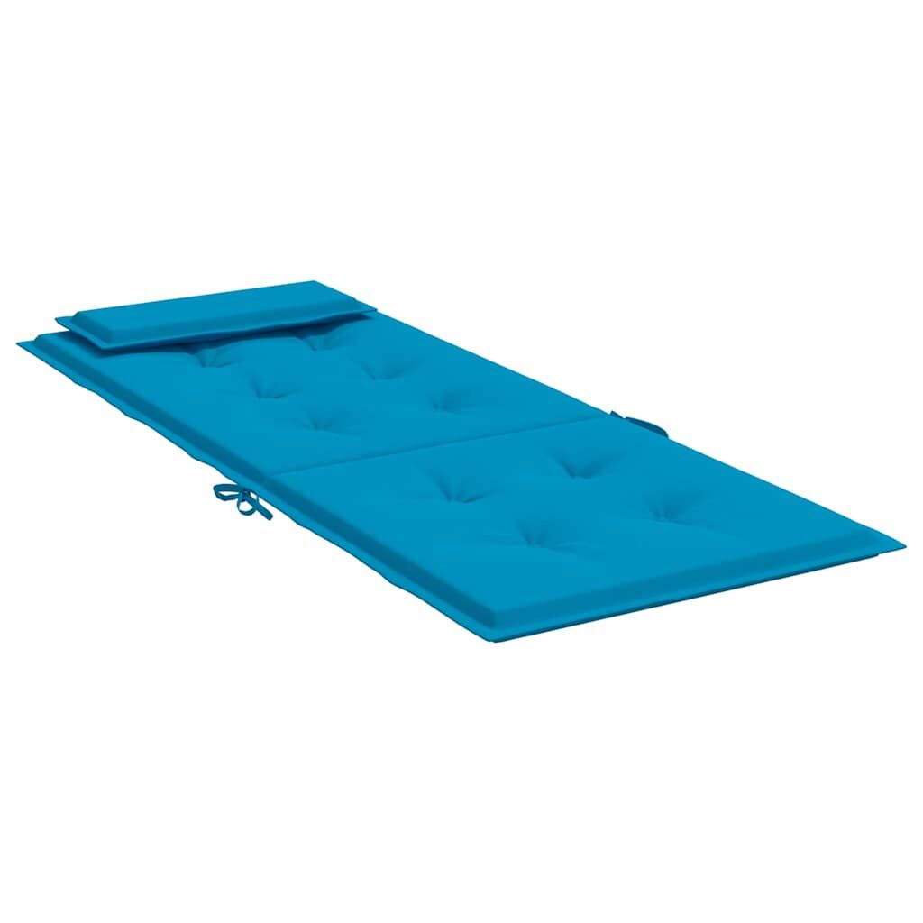 Vidaxl Cojines De Silla Con Respaldo Alto 4 Uds Tela Oxford Azul Claro_4