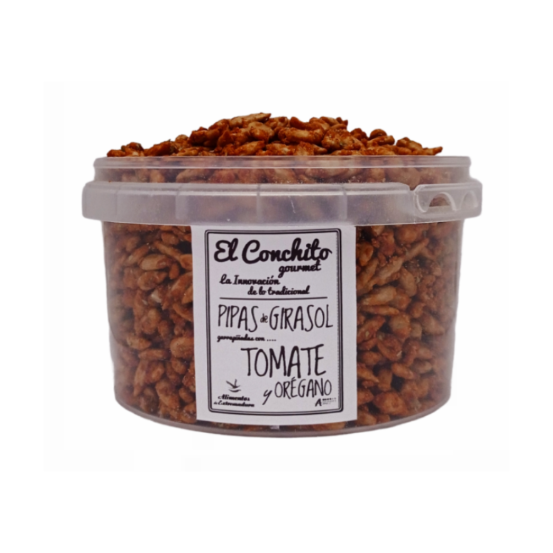 Pipas Garrapiñadas Con Tomate Y Orégano Tarrina 240 G_0