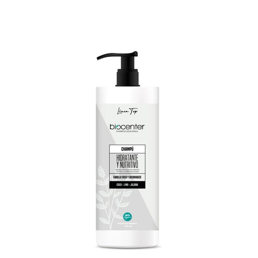 Champú BIO hidratante nutritivo Coco Lino Jojoba línea top 500 ml