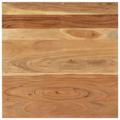 Mesa De Centro De Madera Maciza De Acacia 68x68x35 Cm_3