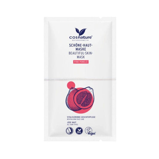 Mascarilla facial piel hermosa pomelo rosa BIO Cosnature 2 x 8 ml