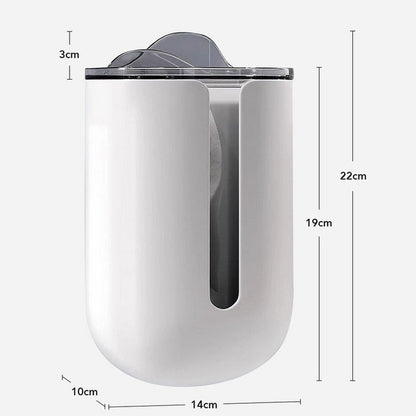 Joybos - Caja Para El Papel Higiénco De Pared Blanco