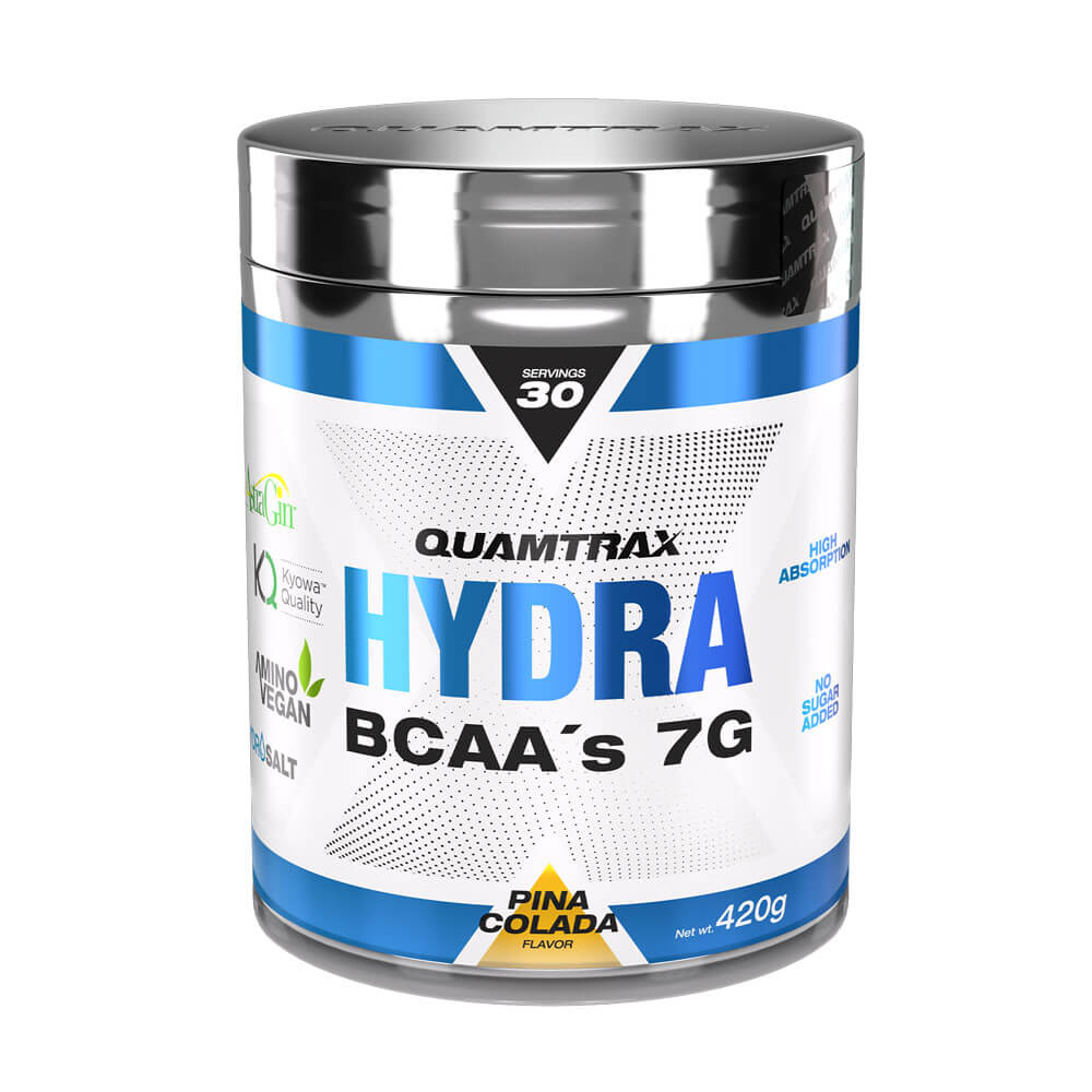 Hydra Bcaa - 420g - Piña Colada - Bcaa Ramificados - Quamtrax_0