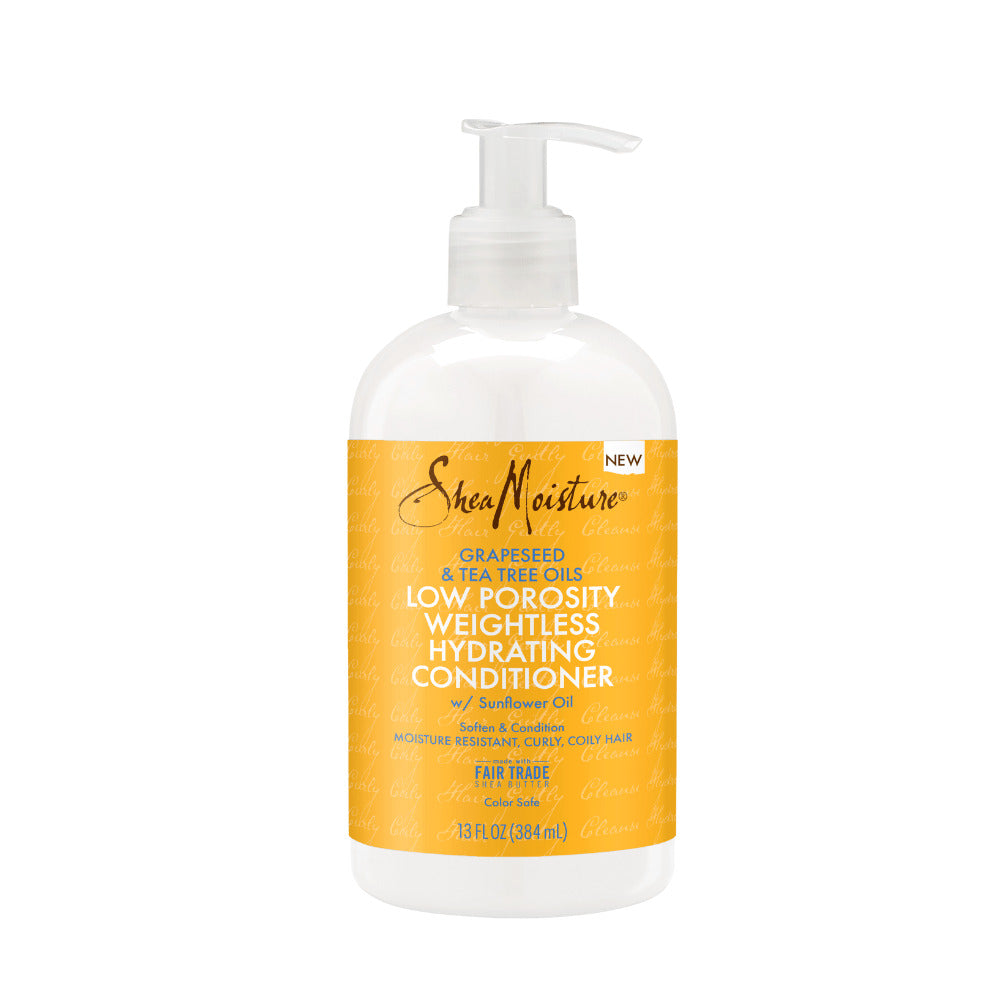 Acondicionador Peso Ligero Low Porosity Shea Moisture 384ml_0