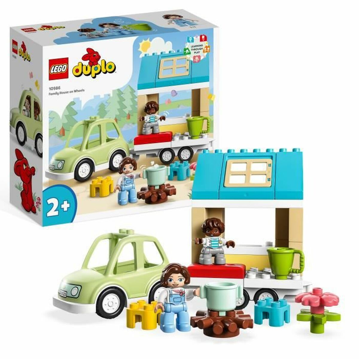 Juego De Construcción Lego Family House On Wheels_0