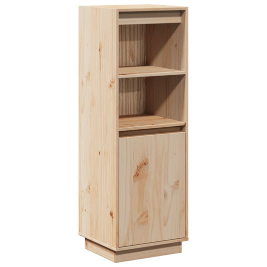 Aparador Alto De Madera Maciza De Pino 37x34x110 Cm / Vetonek_0