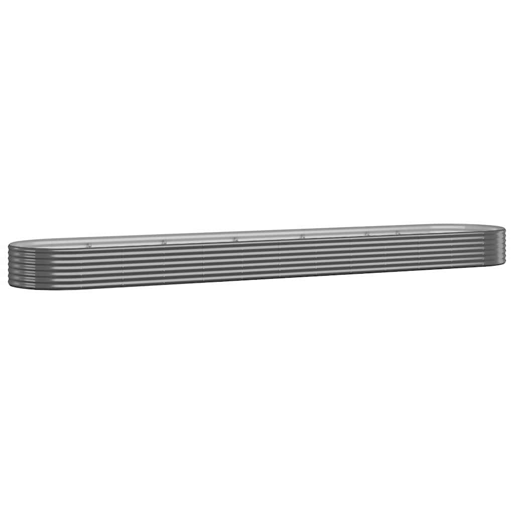 Jardinera Arriate Acero Galvanizado Antracita 507x100x36cm_0