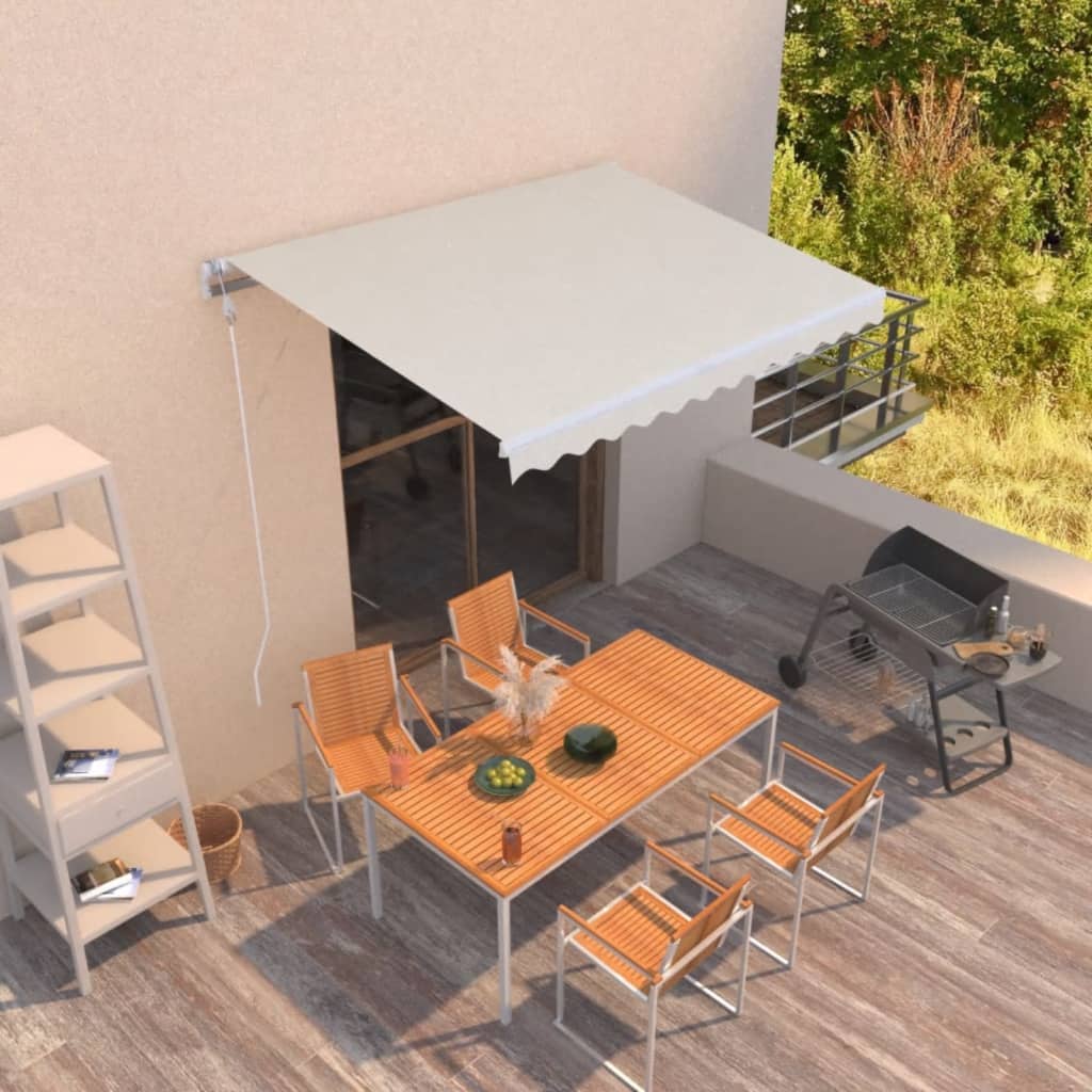 Toldo Retráctil Manual Crema 350x250 Cm_1