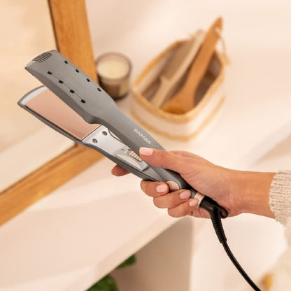 Cecotec Plancha De Pelo Ancha Con Cable Ritualcare 950 Wet&dry Max Car_1