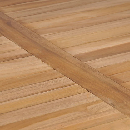 Vidaxl Conjunto De Comedor De Jardín 5 Piezas Madera Maciza De Teca_4