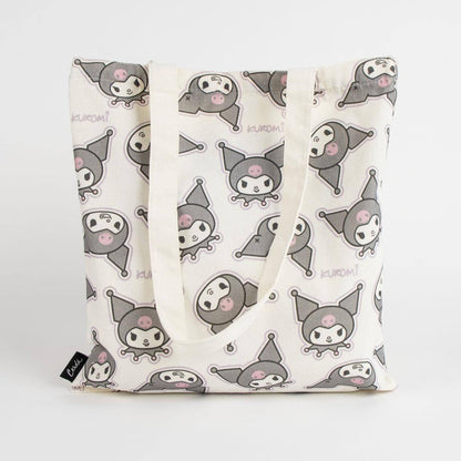Bolsa Shopping Hello Kitty Kuromi, Unisex Adulto, Blanco Y Negro_1