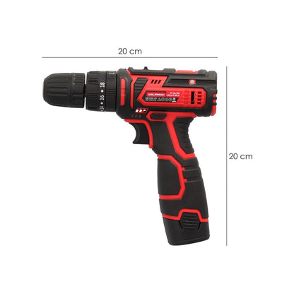 Taladro Atornillador 12 V. Con 2 Velocidades Y Percutor. Bateria 1.300 Mah. Par Apriete 35 Nm._1