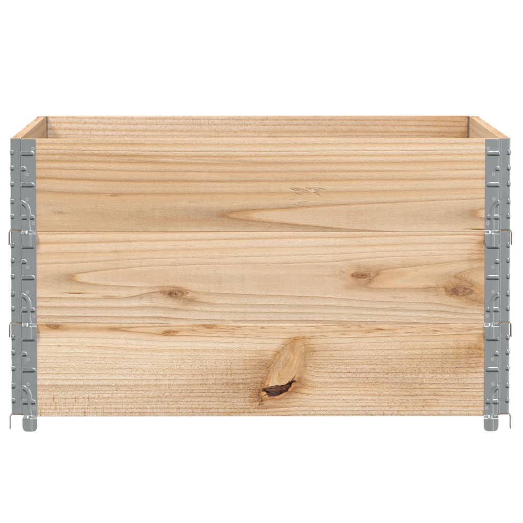 Jardinera De Madera Maciza De Pino 100x100 Cm_2