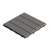 Pack 11 Baldosas de composite Durafloor 30×30 Dioco Gris 1m2