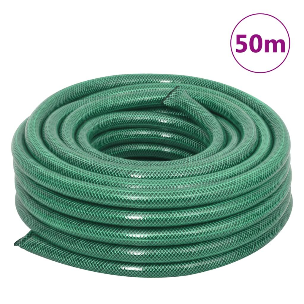Vidaxl Manguera De Jardín Pvc Verde 0,75 50 M_2
