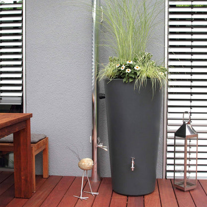 Bidón De Agua De Lluvia Rainbowl 210l Color Antracita