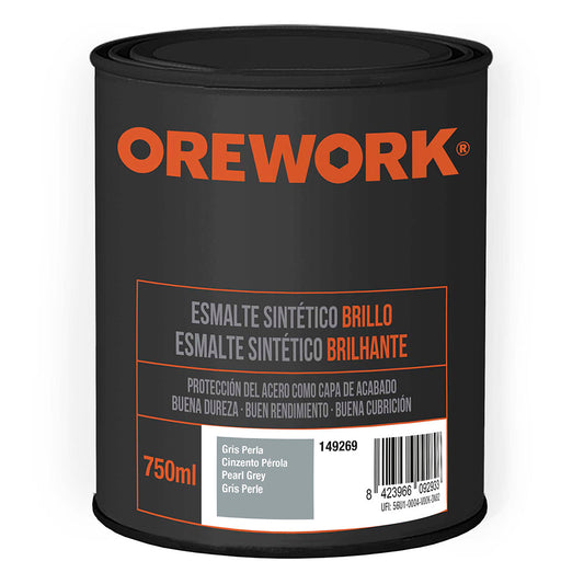 Esmalte Sintético Brillante - Gris Perla_0