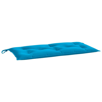 Vidaxl Cojín De Banco De Jardín Tela Oxford Azul 100x50x7 Cm_0