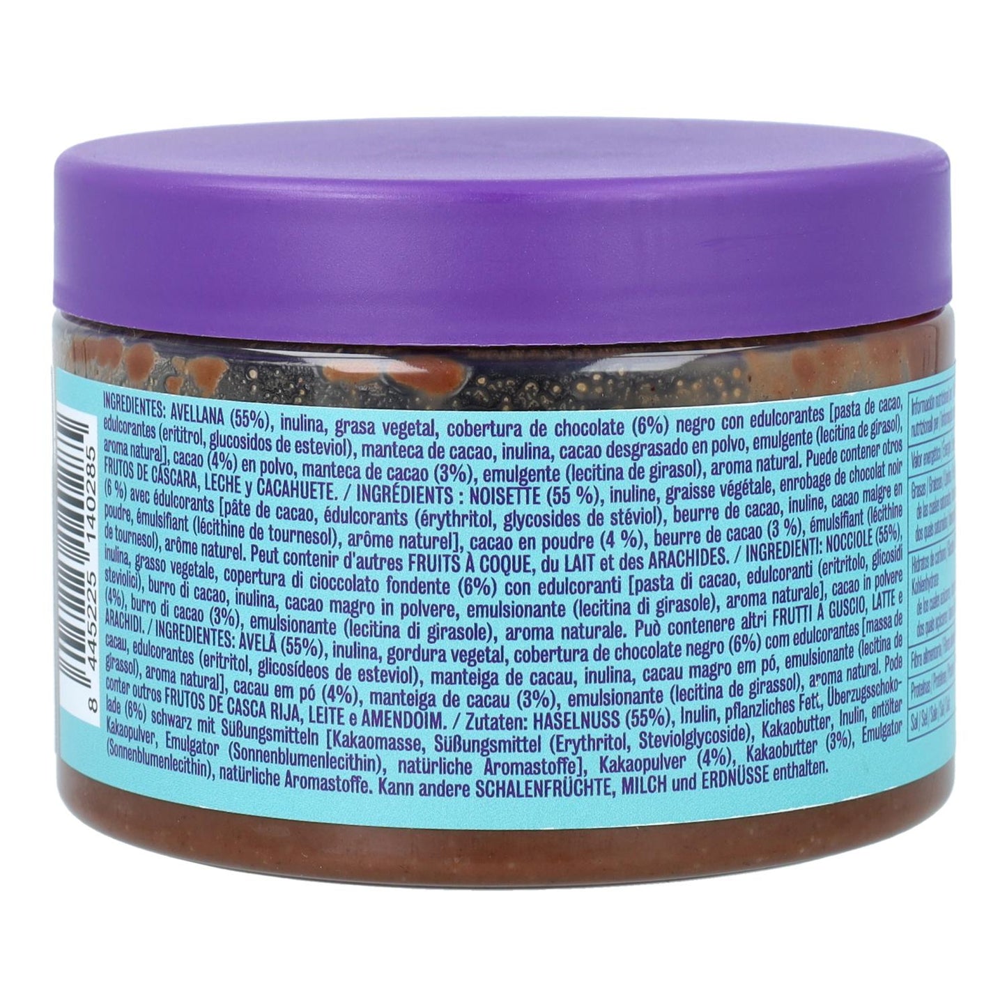 Crema de cacao y avellana Nut&me 250g