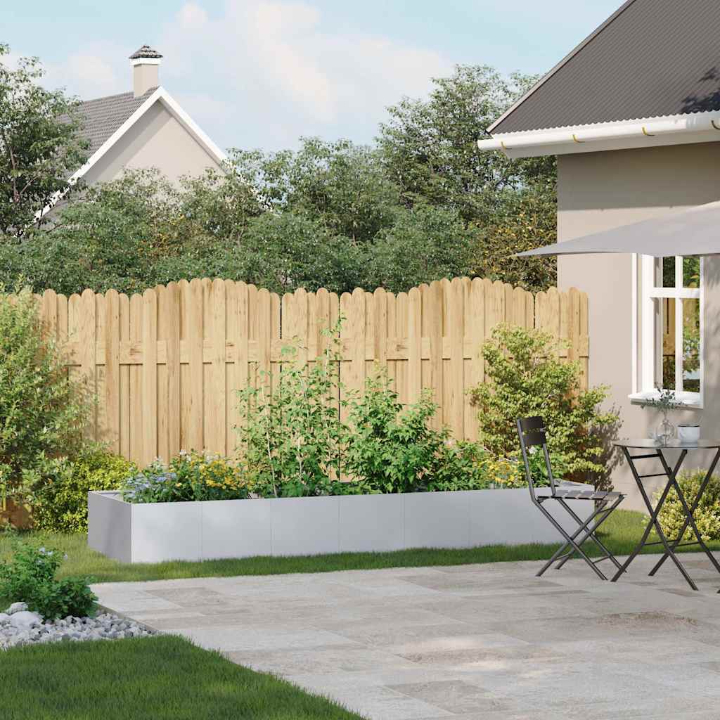 Jardinera 280x80x40 Cm De Acero Galvanizado_2