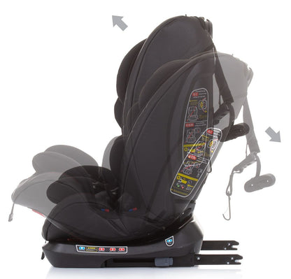 Silla De Auto Dual Grupo 0-1-2-3 Techno 360º Ebony_2