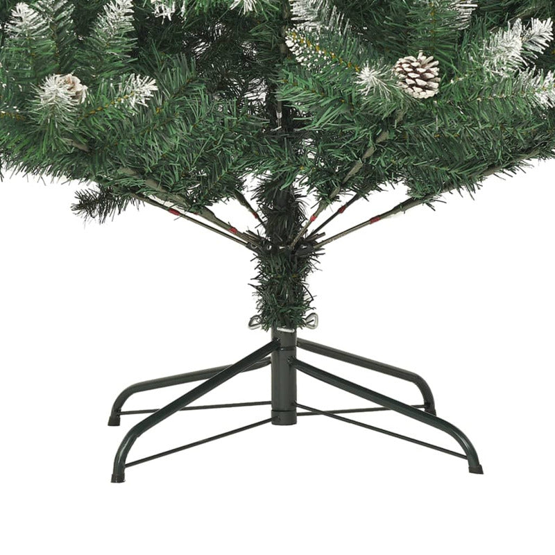 Vidaxl Árbol De Navidad Artificial Con Soporte Pvc 120 Cm_5
