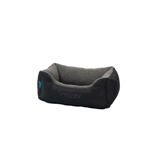 Cama Para Perro Rogz Cape Town 56x35x22cm Gris Oscuro Talla S (8-14kg)_0