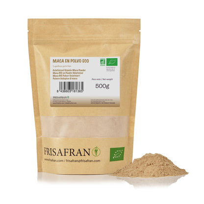 Maca Gelatinizada En Polvo Ecológica | Calidad | Frisafran 500 G_1