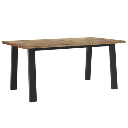 Mesa De Comedor De Madera Maciza De Acacia 170x90 Cm_0