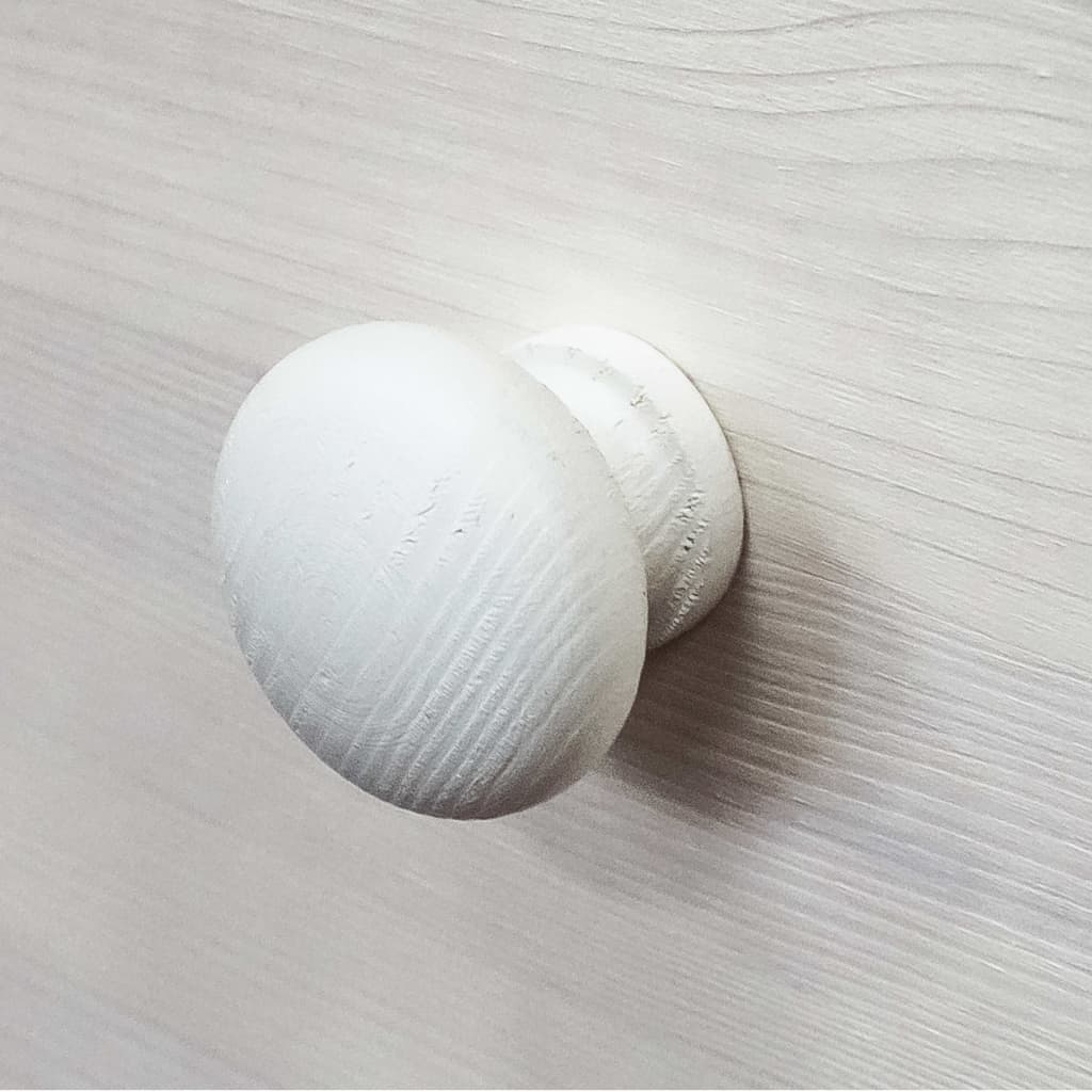 Mesita De Noche De Madera Maciza De Pino 41x30x42 Cm_3