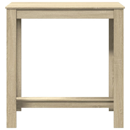 Mesa Alta De Bar Madera Ingeniería Roble Sonoma 102x50x103,5 Cm_2