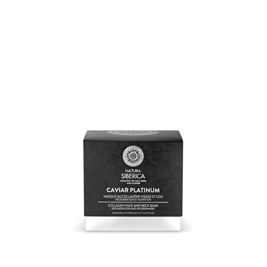 Mascarilla de colágeno para rostro y cuello caviar platinum Natura Sibérica 50ml