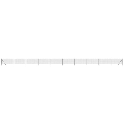 Cerca De Alambre De Acero Galvanizado Gris Antracita 1,1x25 M / Vetonek_1