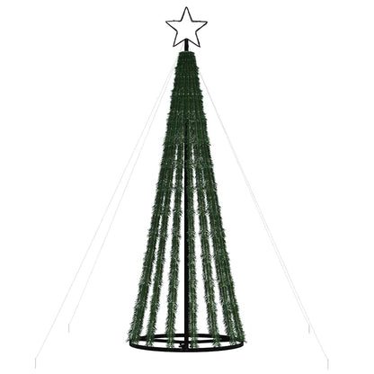 Vidaxl Árbol De Navidad Led 275 Leds De Colores 180 Cm_4