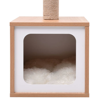 Vidaxl Rascador Para Gatos Con Alfombra Rascadora De Sisal 62 Cm_4