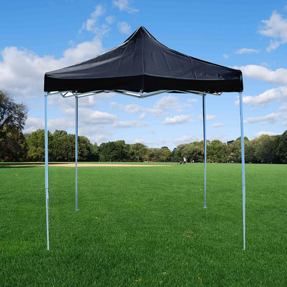 Carpa Plegable 250x250cm Tienda Negra_1