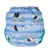 Pañal de Tela de Bambú blue Puffin Close Pop-In Corchetes