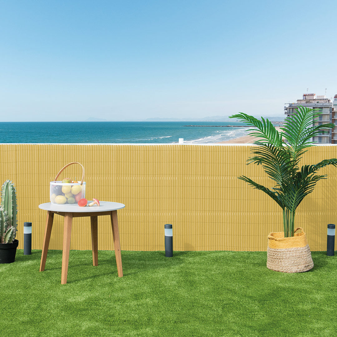 Cañizo Pvc E-plus D/c Caña - Resistente Y Duradero 2x3 M / Multicolor_0