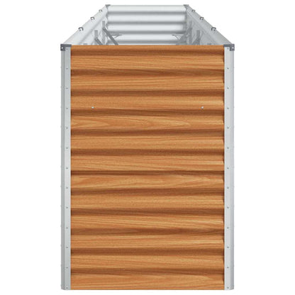 Arriate Elevado Marrón Claro 390 X 50 X 68 Cm Acero Galvanizado_5