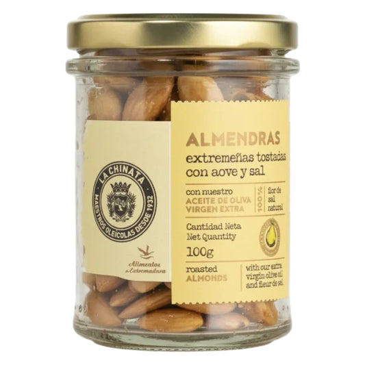 Almendras Tostadas Con Aove y Flor de Sal La Chinata 100 g