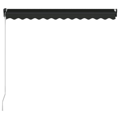 Vidaxl Toldo Retráctil Manual Gris Antracita 350x250 Cm_4